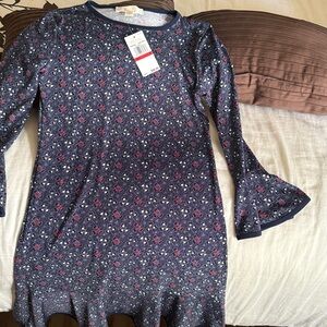 Floral Long Sleeve Dress